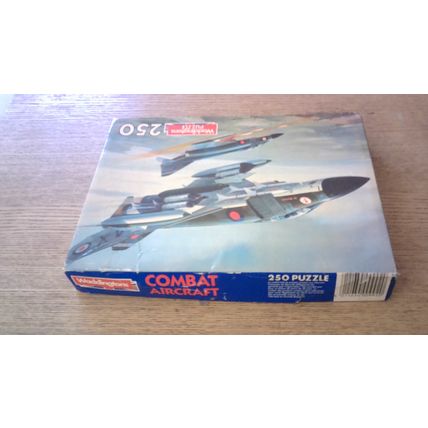 COMBAT AIRCRAFT: PHANTOM F-4 Jigsaw Puzzle (250 Piece) Waddingtons (1985)