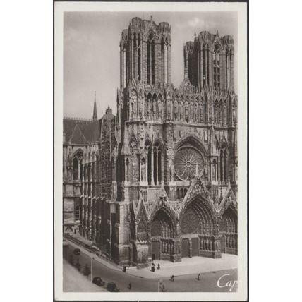 La Cathédrale, Reims, c.1940 - CAP Photo CPSM