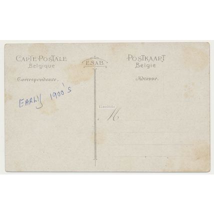 Belgium Antwerp Musee des Beaux Arts Early 20th C. RPPC ESAB No.11