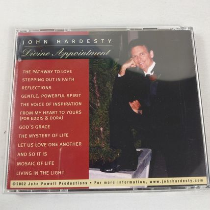 John Hardesty - Divine Appointment - 2004 - Gospel Music - CD - Used