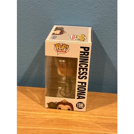 Funko Pop! Princess Fiona #1595 Facsimile Laser Autographed (Box & Protector)