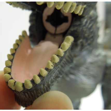Vintage 1998 Toho Trendmasters Bite Action Figure Monster No Missile 7"