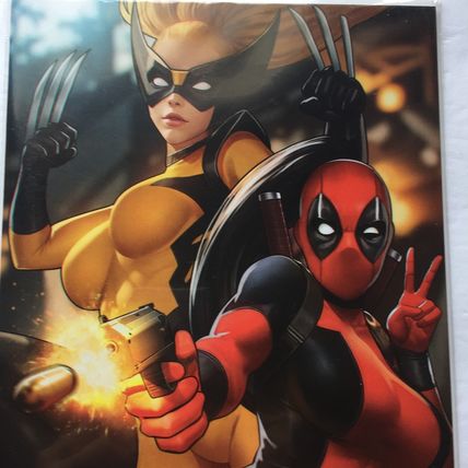 2024 Duty Calls Girls 2 Lady Deadpool & Lady Wolverine Variant