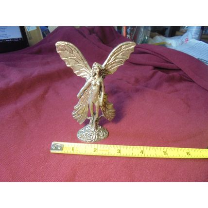 Large PEWTER FOREST FAIRY! Very Detailed! $27.00 Shipped!