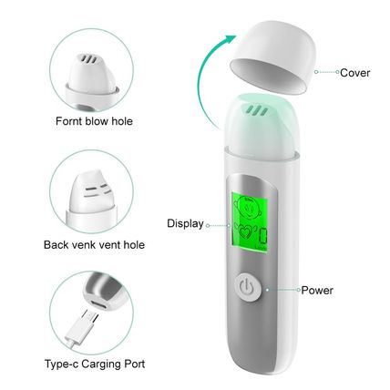 Oral Odor Tester, Portable Halitosis Detector Breath Analyzer One Click Charging