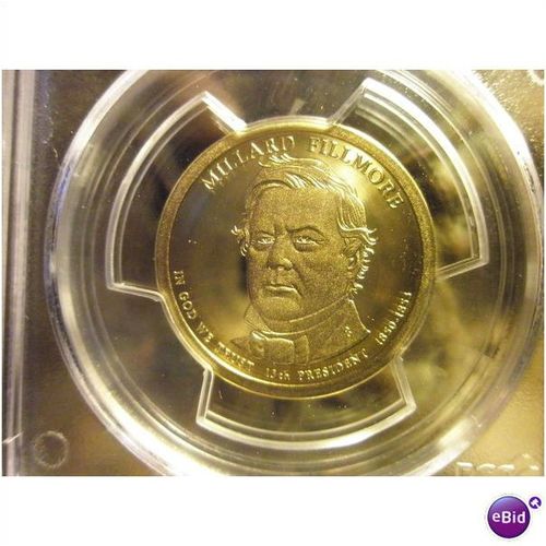 2010 S PCGS *FIRST STRIKE* Millard Fillmore $1 (F SHIP)