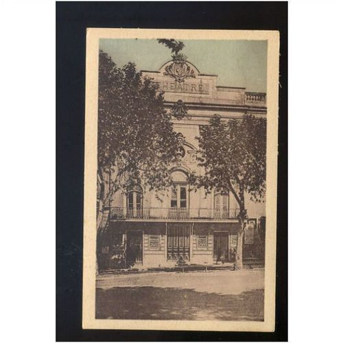 France ALES Theatre Postcard by Combier