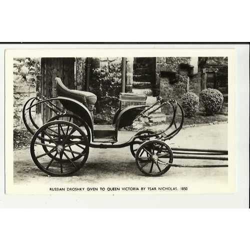 Tyrwhitt-Drake Maidstone Museum RUSSIAN DROSHKY Postcard