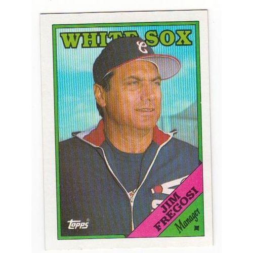 1988 Topps Jim Fregosi baseball card #714 – White Sox