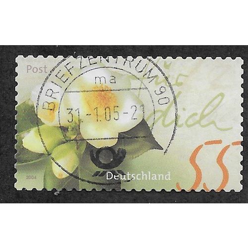 GER 2004 €0.55 (S/A) 'GREETING STAMPS -CAMILLIA' FINE USED (EBID54-162)