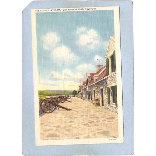 New York Fort Ticonderoga The South Platform ny_box5~1628