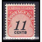 J102 11c Postage Due Barely Clears MNH KA0896