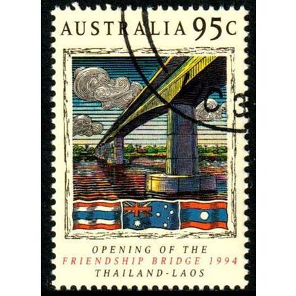 Australia 1994 Friendship Bridge 95c Used Stamp .