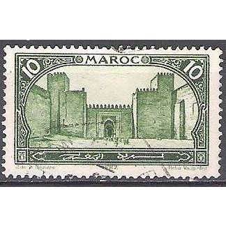 Maroc 1923 Michel 54 O Cote (2005) 0.30 € Fas Bab Segma Cachet rond