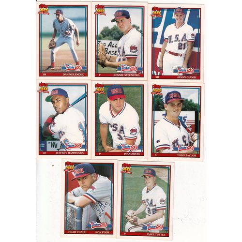 1991 Topps Traded USA Olympic team set 26 cards- Factory Set Fresh!