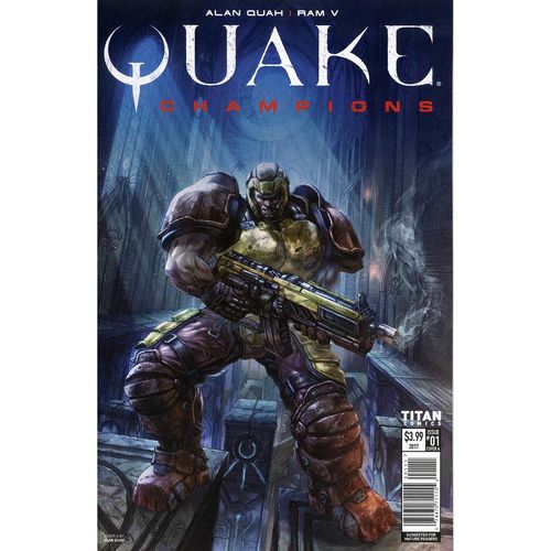Quake : Champions (2017) #1 Titan Comics Cover A