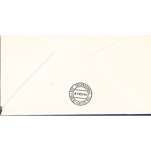 21 Years Bridging The South Atlantic 1969-1990 flight cover 7 Dec 1989
