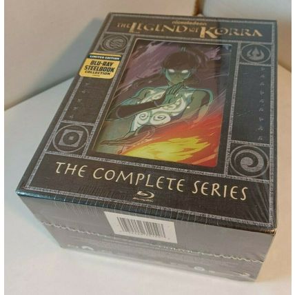 The Legend of Korra Complete Series Steelbook (Blu-ray) NEW- Box Shipping