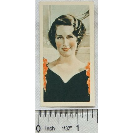 1934 Godfrey Phillips Film stars No. 44 Norma Shearer