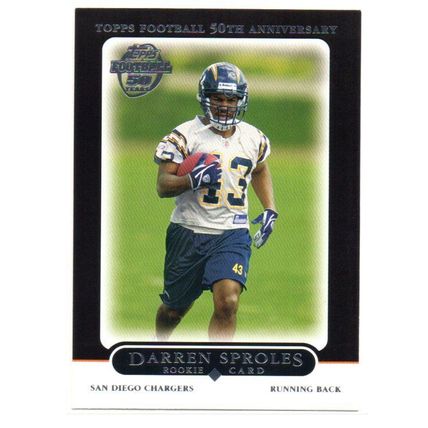 TOPPS 50 ANNIVERSARY DARREN SPROLES ROOKIE