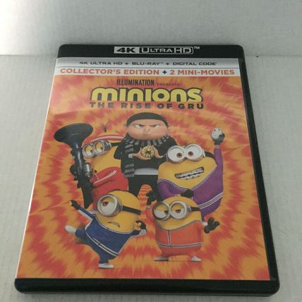Minions The Rise of Gru 4K Ultra HD Movie (No Blu-Ray No Digital)