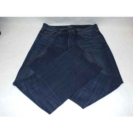 Lucky Brand Jeans Mens 36x32 Dark Blue Denim 361 Vintage Straight Leg Cotton