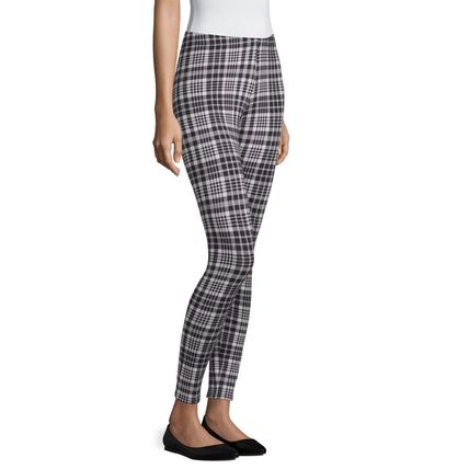 New a.n.a Printed Knit Leggings, black&White, Size PL