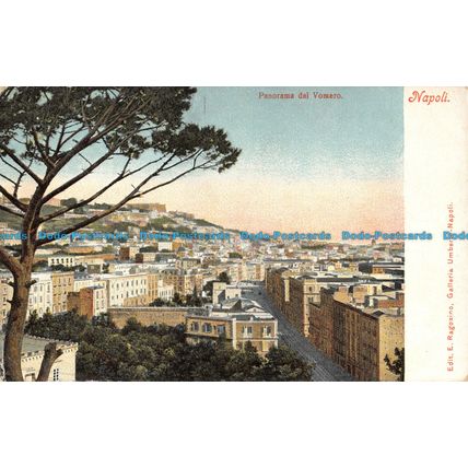 R053385 Napoli. Panorama dal Vomero. E. Ragozino