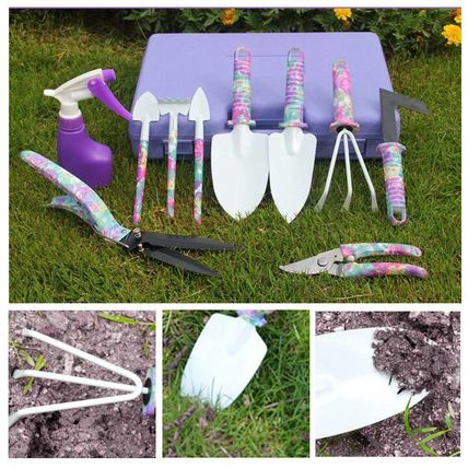 10pcs Gardening Tools Set Gift Garden Hand Tool Kit