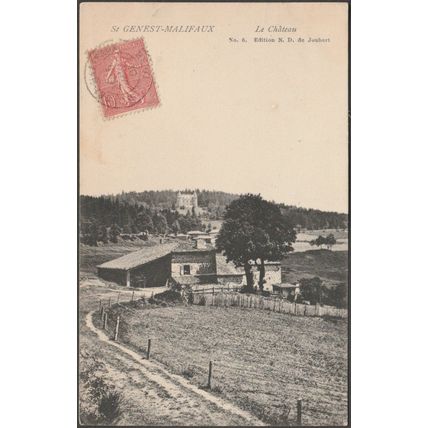 Le Château, St Genest-Malifaux, 1905 - ND de Joubert CPA
