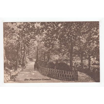 The Plantation Exmouth Postcard Devon