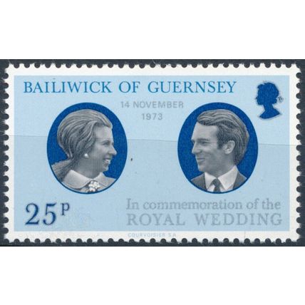 Silver Jubilee - Guernsey 1973 - MNH - SG 93
