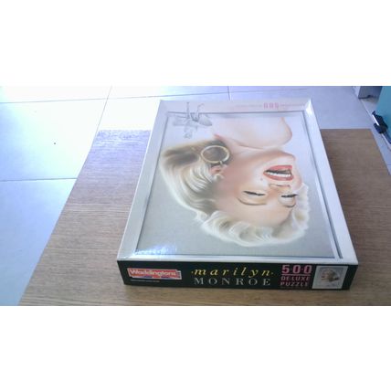 MARILYN MONROE Jigsaw Puzzle (500 Piece) Waddingtons (1987)