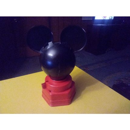 Old Vintage Original Hasbro Walt Disney Mickey Mouse Bank 1968