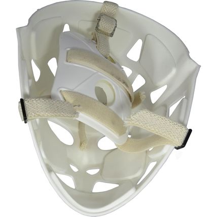 Mylec Adult Street Hockey Goalie Mask - High-Impact - Ventilation Holes + Adjust