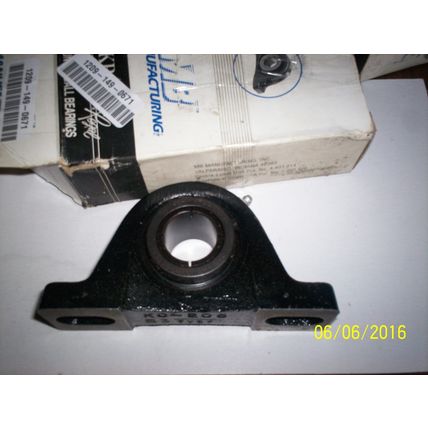 new MB MFG FXP-206/7 LANGE MOUNT PILLOW BLOCK BEARING KC45 1 3/16 1-3/16"