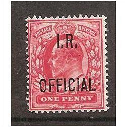 edward i.r. official sgo21 mh cv£17