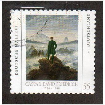 GER 2011 €0.55 (S/A) 'GERMAN PAINTING' FINE USED (EBID30-656)