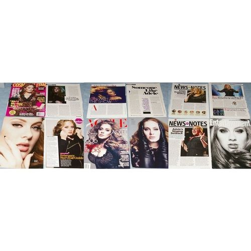 ADELE 180x Clippings Covers