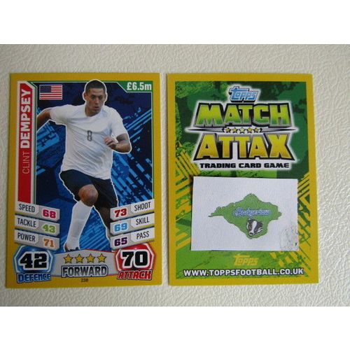 Match Attax 2014 Brasil World Cup Football Cards132-139 G Variants (EB2)