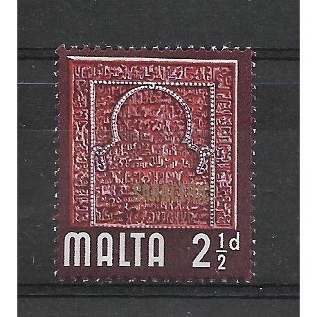 Malta.SG334 2 1/2d Saracenic Era.Mounted Mint.Sept18