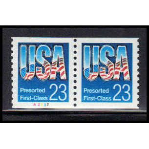 2606 23c U.S. Flag Very Fine MNH CNP Left A2232 PA1440