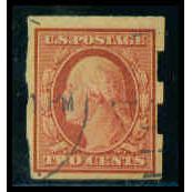 Used 344 2c George Washington Very Fine Schermack TIII M08942