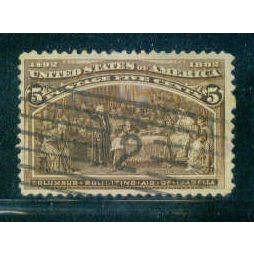 Used 234 5c Soliciting Aid from Isabella Fine C0128