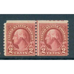 599 2c George Washington Average MNH CLP Partial # C3318