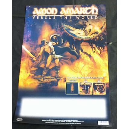 Amon Amarth - Versus The World 2002 Promo Poster
