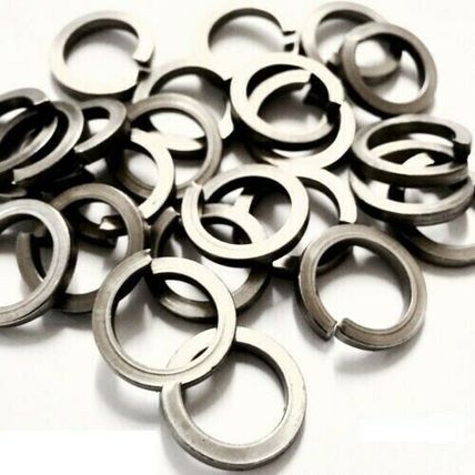 SPRING WASHERS SQUARE SECTION A4 MARINE GRADE STAINLESS STEEL COIL, LOCK, SPIRAL