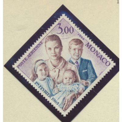 Monaco Stamp Scott #C67, Used