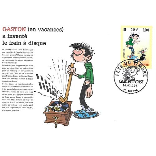 Fête du Timbre: Gaston, Dieppe Special Postmark