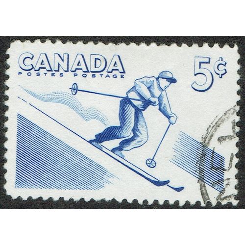 Canada 1957 Outdoor Recreation 5c Ultramarine SG494 FU
